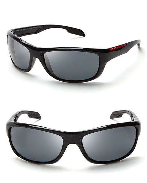 prada rectangle polarized 65mm navigator sunglasses|Prada Polarized Sunglasses for Men .